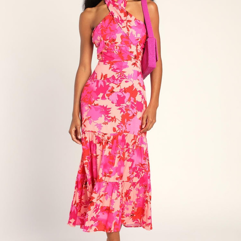 Floral Pink Dress